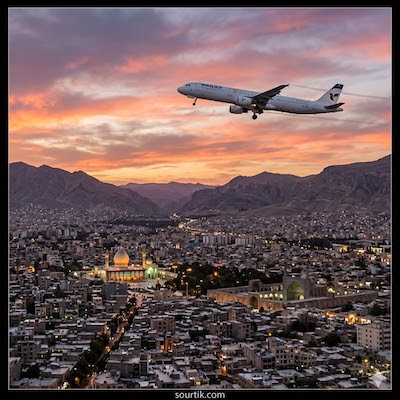 پرواز آنلاین شیراز تهران